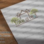 โลโก้รีสอร์ทรูปบ้าน