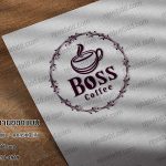 โลโก้ร้านกาแฟ Boss Coffee